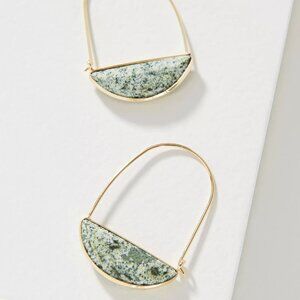 Crescent Hoop Earrings from Anthropologie